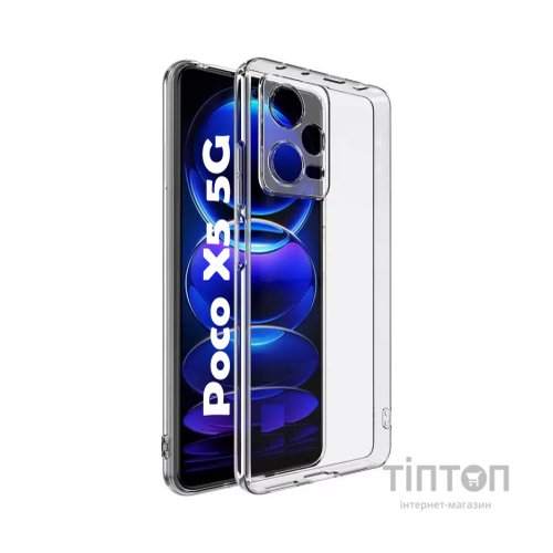 Чохол до мобільного телефона BeCover Xiaomi Redmi Note 12 5G/ Xiaomi Poco X5 5G Transparancy (708935)