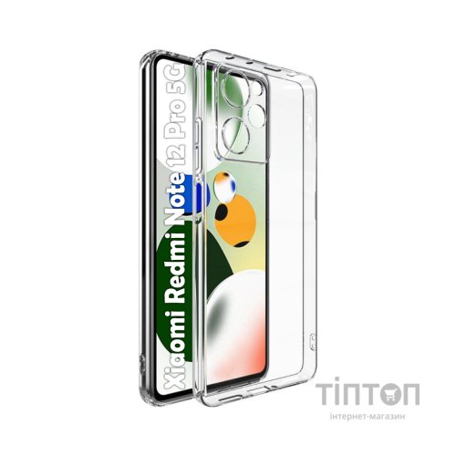 Чохол до мобільного телефона BeCover Xiaomi Redmi Note 12 Pro 5G Transparancy (708813)