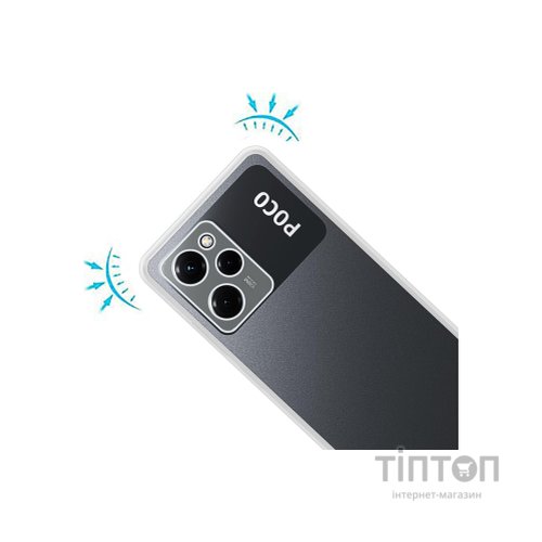 Чохол до мобільного телефона BeCover Xiaomi Redmi Note 12 Pro 5G Transparancy (708813)