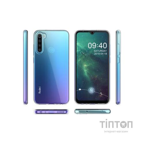 Чохол до мобільного телефона BeCover Xiaomi Redmi Note 8T Transparancy (704543)