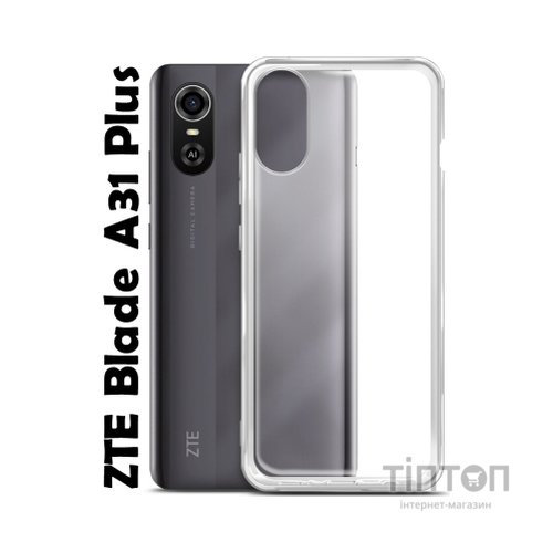 Чохол до мобільного телефона BeCover ZTE Blade A31 Plus Transparancy (707446)