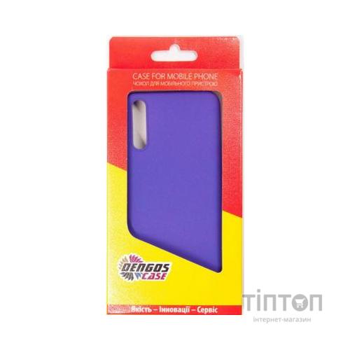 Чохол до мобільного телефона Dengos Carbon Huawei P Smart S, purple (DG-TPU-CRBN-81)