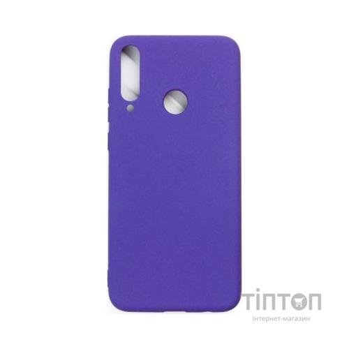 Чохол до мобільного телефона Dengos Carbon Huawei Y6p, violet (DG-TPU-CRBN-79) (DG-TPU-CRBN-79)