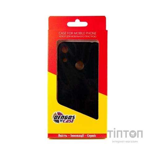 Чохол до мобільного телефона Dengos Carbon Huawei Y6s, black (DG-TPU-CRBN-47) (DG-TPU-CRBN-47)