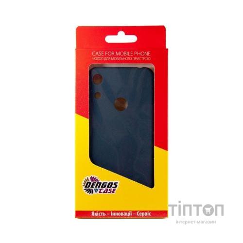 Чохол до мобільного телефона Dengos Carbon Huawei Y6s, blue (DG-TPU-CRBN-48) (DG-TPU-CRBN-48)