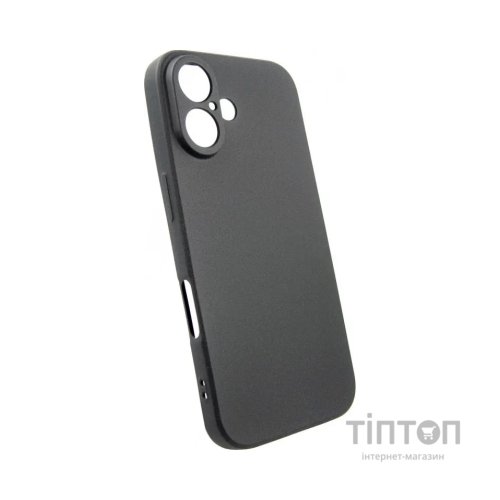 Чохол до мобільного телефона Dengos Carbon iPhone 16 Plus (black) (DG-TPU-CRBN-210)