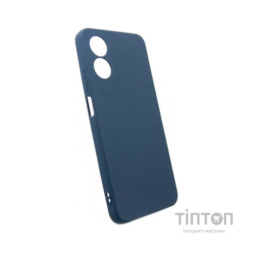 Чохол до мобільного телефона Dengos Carbon Oppo A17 (blue) (DG-TPU-CRBN-160)