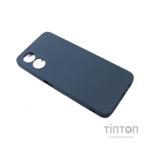 Чохол до мобільного телефона Dengos Carbon Oppo A17 (blue) (DG-TPU-CRBN-160)