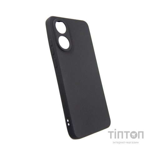 Чохол до мобільного телефона Dengos Carbon Oppo A78 4G (black) (DG-TPU-CRBN-185)