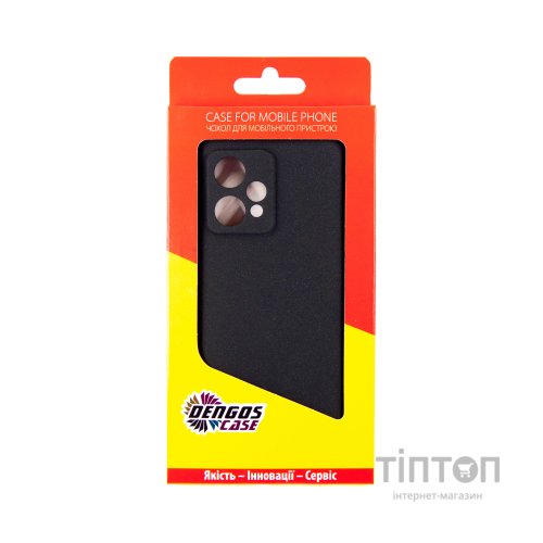 Чохол до мобільного телефона Dengos Carbon Realme 9 4G (black) (DG-TPU-CRBN-150)