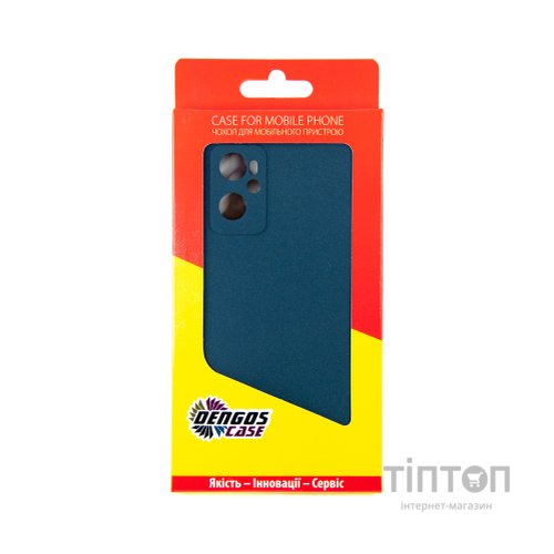 Чохол до мобільного телефона Dengos Carbon Realme 9i (blue) (DG-TPU-CRBN-149)