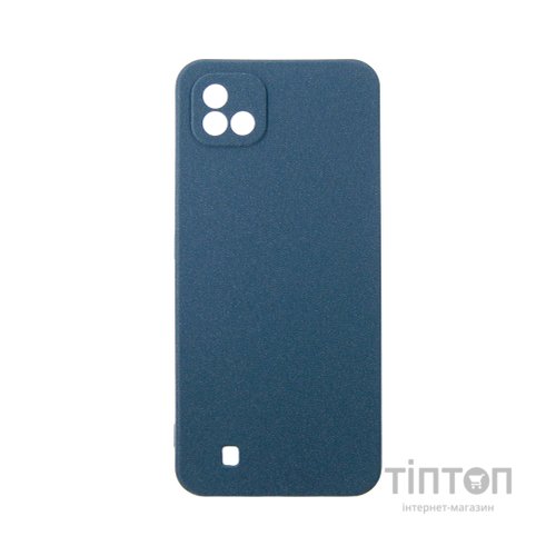 Чохол до мобільного телефона Dengos Carbon Realme C11 2021 (blue) (DG-TPU-CRBN-147)