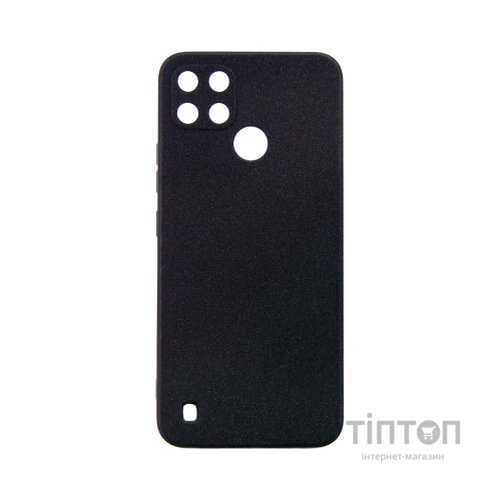 Чохол до мобільного телефона Dengos Carbon Realme C21y (black) (DG-TPU-CRBN-146)