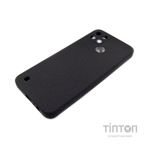 Чохол до мобільного телефона Dengos Carbon Realme C21y (black) (DG-TPU-CRBN-146)