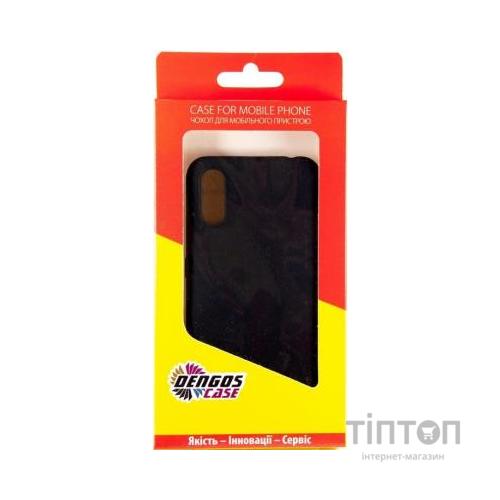Чохол до мобільного телефона Dengos Carbon Samsung Galaxy A01, black (DG-TPU-CRBN-54) (DG-TPU-CRBN-54)