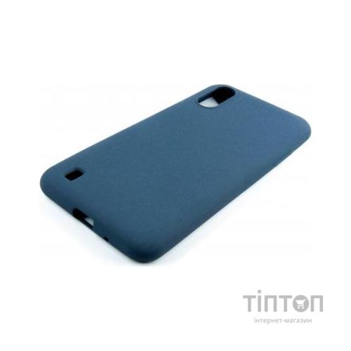 Чохол до мобільного телефона Dengos Carbon Samsung Galaxy A01, blue (DG-TPU-CRBN-56) (DG-TPU-CRBN-56)