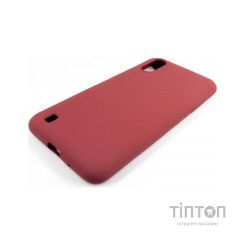 Чохол до мобільного телефона Dengos Carbon Samsung Galaxy A01, red (DG-TPU-CRBN-55) (DG-TPU-CRBN-55)