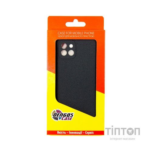Чохол до мобільного телефона Dengos Carbon Samsung Galaxy A03 (black) (DG-TPU-CRBN-139)