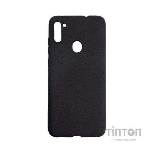 Чохол до мобільного телефона Dengos Carbon Samsung Galaxy A11, black (DG-TPU-CRBN-65) (DG-TPU-CRBN-65)