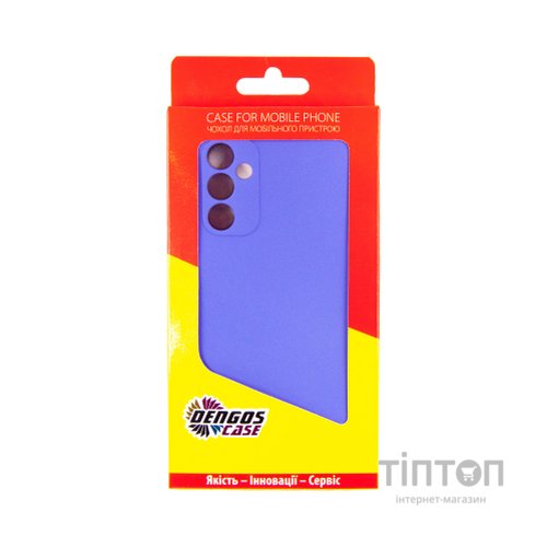 Чохол до мобільного телефона Dengos Carbon Samsung Galaxy A14 5g (purple) (DG-TPU-CRBN-166)