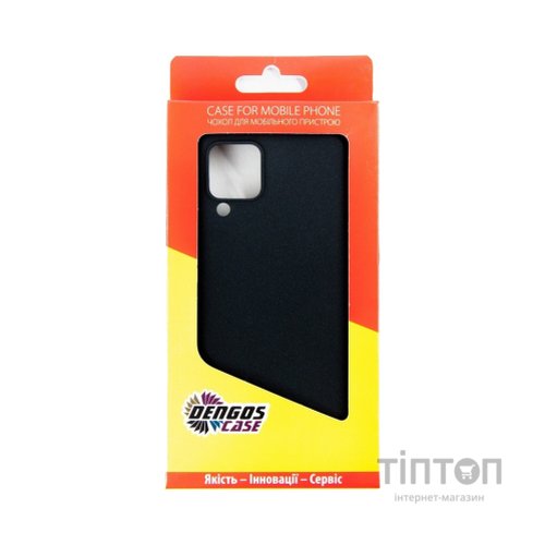 Чохол до мобільного телефона Dengos Carbon Samsung Galaxy A22 (black) (DG-TPU-CRBN-125)