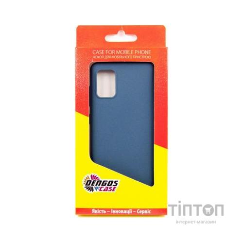Чохол до мобільного телефона Dengos Carbon Samsung Galaxy A31, blue (DG-TPU-CRBN-64) (DG-TPU-CRBN-64)