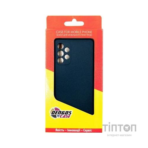 Чохол до мобільного телефона Dengos Carbon Samsung Galaxy A32 (black) (DG-TPU-CRBN-118)