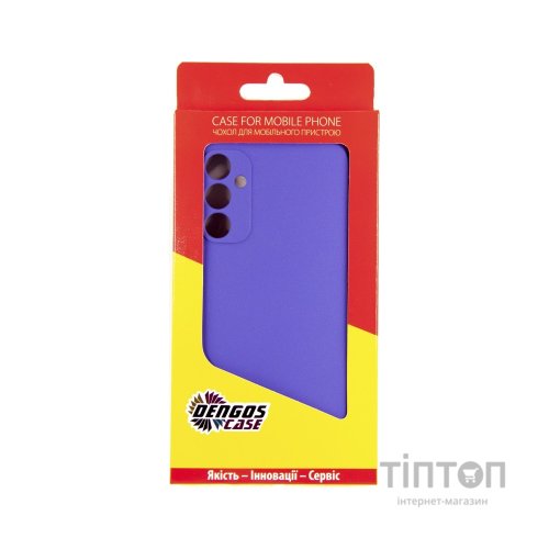 Чохол до мобільного телефона Dengos Carbon Samsung Galaxy A34 5G (purple) (DG-TPU-CRBN-170)