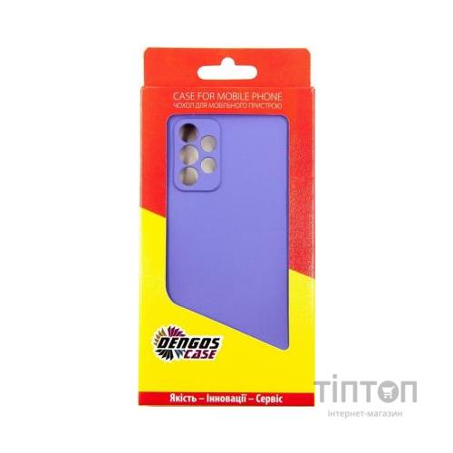 Чохол до мобільного телефона Dengos Carbon Samsung Galaxy A72 (purple) (DG-TPU-CRBN-124)