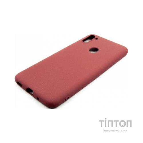 Чохол до мобільного телефона Dengos Carbon Samsung Galaxy M11, red (DG-TPU-CRBN-69) (DG-TPU-CRBN-69)