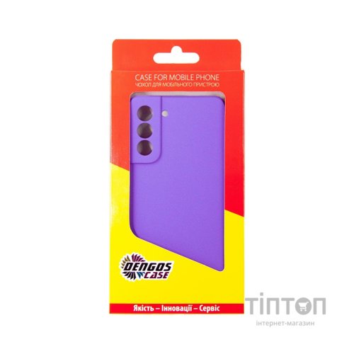 Чохол до мобільного телефона Dengos Carbon Samsung Galaxy S21 FE (purple) (DG-TPU-CRBN-159)