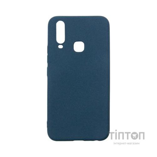 Чохол до мобільного телефона Dengos Carbon Vivo Y15, blue (DG-TPU-CRBN-98) (DG-TPU-CRBN-98)