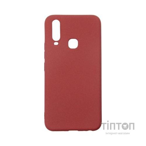 Чохол до мобільного телефона Dengos Carbon Vivo Y15, red (DG-TPU-CRBN-97) (DG-TPU-CRBN-97)
