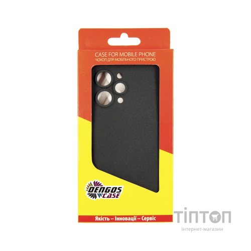 Чохол до мобільного телефона Dengos Carbon Xiaomi Redmi 12 (black) (DG-TPU-CRBN-183)