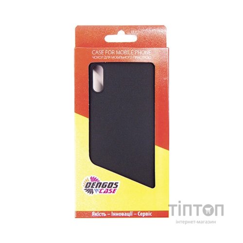 Чохол до мобільного телефона Dengos Carbon Xiaomi Redmi 9A, black (DG-TPU-CRBN-86) (DG-TPU-CRBN-86)