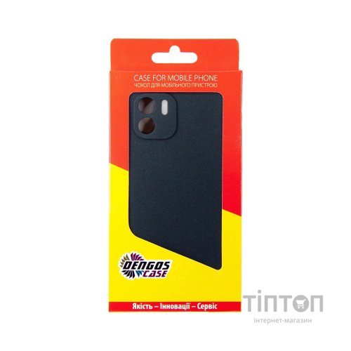 Чохол до мобільного телефона Dengos Carbon Xiaomi Redmi A2 (black) (DG-TPU-CRBN-176)