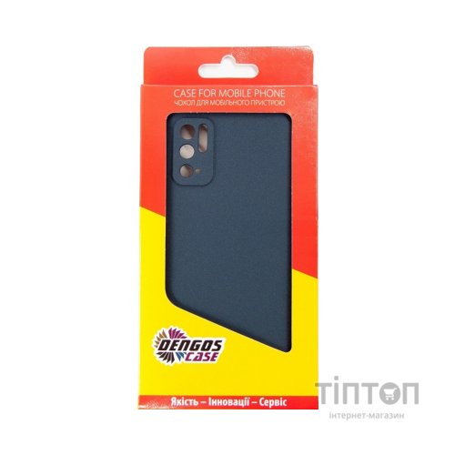 Чохол до мобільного телефона Dengos Carbon Xiaomi Redmi Note 10 5G (blue) (DG-TPU-CRBN-128)