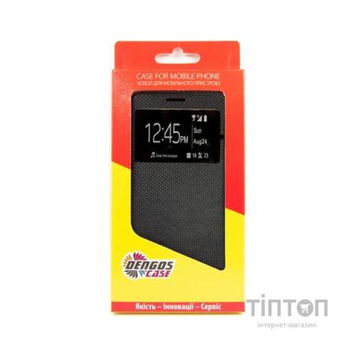 Чохол до мобільного телефона Dengos Flipp-Book Call ID Samsung Galaxy A02s (A025), black (DG-SL-BK-275)