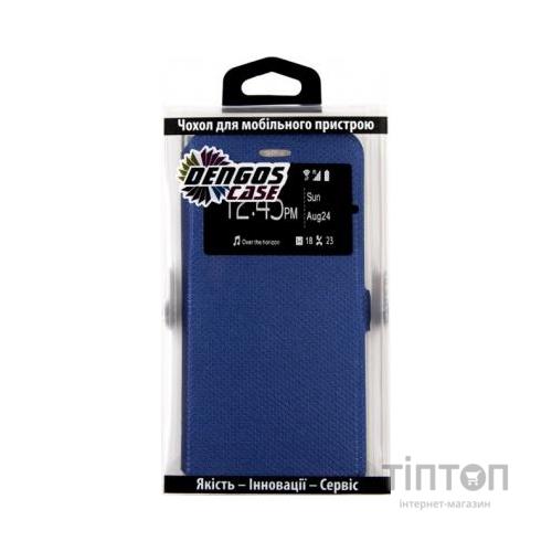 Чохол до мобільного телефона Dengos Flipp-Book Call ID Samsung Galaxy М11, blue (DG-SL-BK-260) (DG-SL-BK-260)