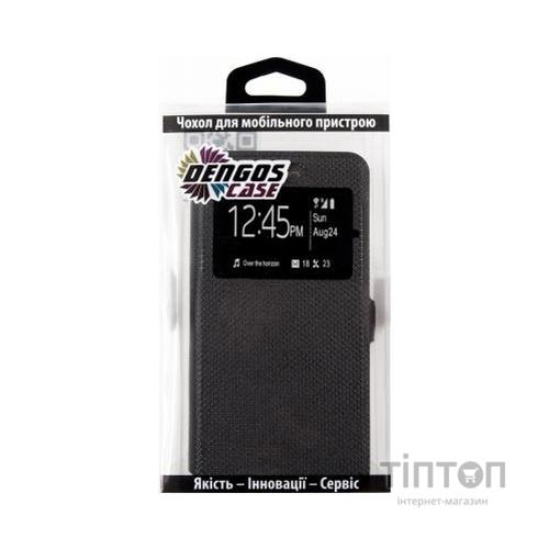 Чохол до мобільного телефона Dengos Flipp-Book Call ID Samsung Galaxy М21, black (DG-SL-BK-256) (DG-SL-BK-256)
