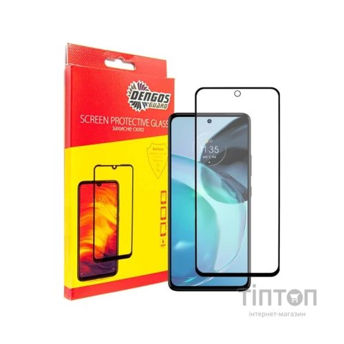 Чохол до мобільного телефона Dengos Kit for Motorola G72 case + glass (Black) (DG-KM-51)