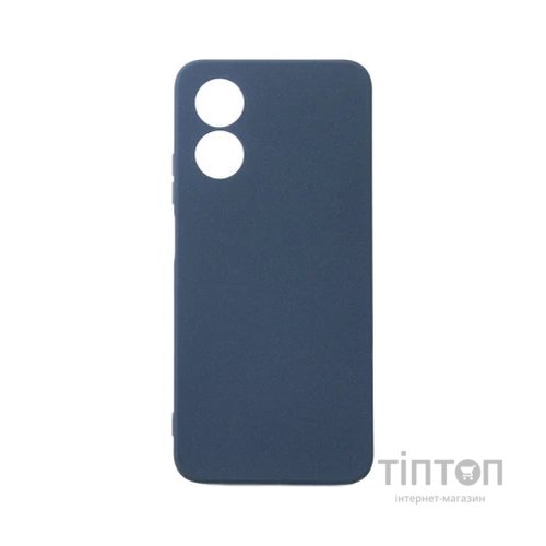 Чохол до мобільного телефона Dengos Kit for OPPO A17 case + glass (Blue) (DG-KM-01)