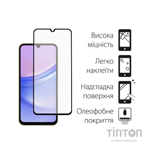 Чохол до мобільного телефона Dengos Kit for OPPO A18 case + glass (Black) (DG-KM-06)