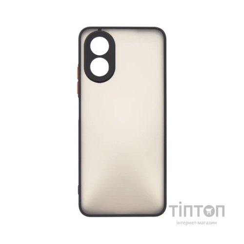 Чохол до мобільного телефона Dengos Kit for OPPO A38 case + glass (Black) (DG-KM-05)