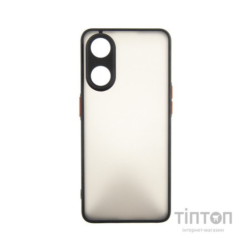Чохол до мобільного телефона Dengos Kit for OPPO Reno 8T case + glass (Black) (DG-KM-33)