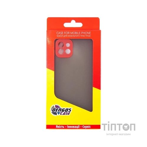 Чохол до мобільного телефона Dengos Kit for Realme C53 case + cable DENGOS (Black) (DG-CC-02)