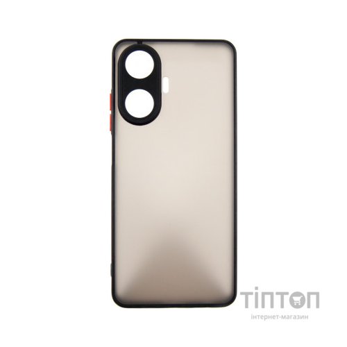 Чохол до мобільного телефона Dengos Kit for Realme C55 case + glass (Black) (DG-KM-34)