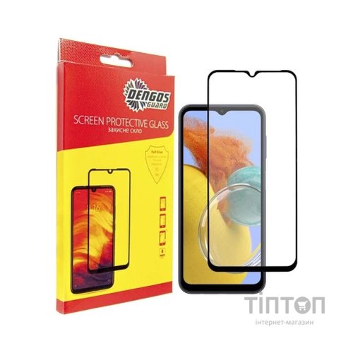 Чохол до мобільного телефона Dengos Kit for Samsung Galaxy M14 case + glass (Blue) (DG-KM-16)