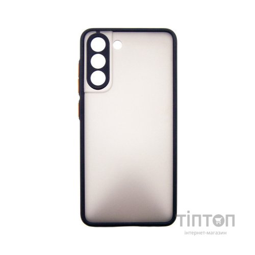 Чохол до мобільного телефона Dengos Kit for Samsung Galaxy S21 FE case + glass (Black) (DG-KM-27)