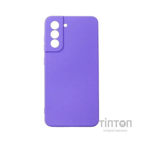 Чохол до мобільного телефона Dengos Kit for Samsung Galaxy S21 FE case + glass (Purple) (DG-KM-40)